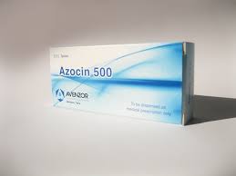 AZOCIN 500MG AZITHROMYCIN INJ