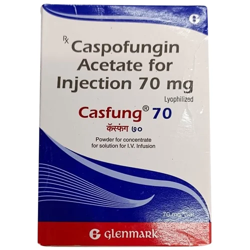 CASFUNGEN 70MG INJ CASPOFUNGIN ACETATE 70MG