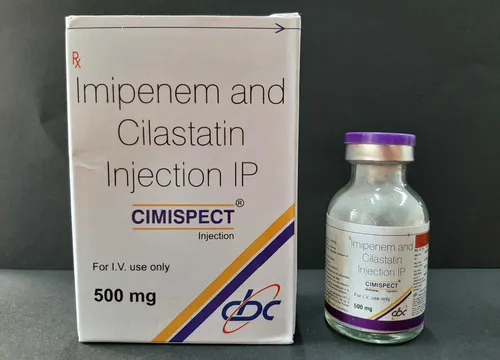 CIMISPECT 500GM INJ IMIPENEM & CILASTATIN INJ 500 MG