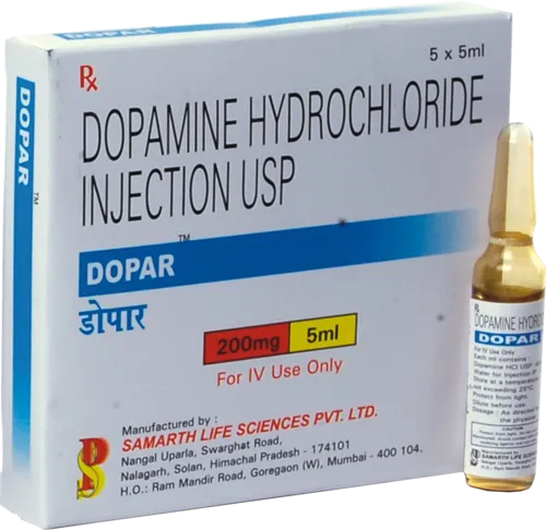 DOPACEF 200MG / 5ML DOPAMINE HCL INJ 200MG/5 ML