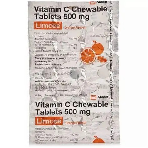 Limcee Vitamin C 500mg Tablets 15s