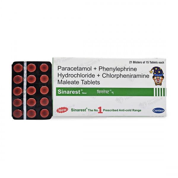 Sinarest Tablets 15s