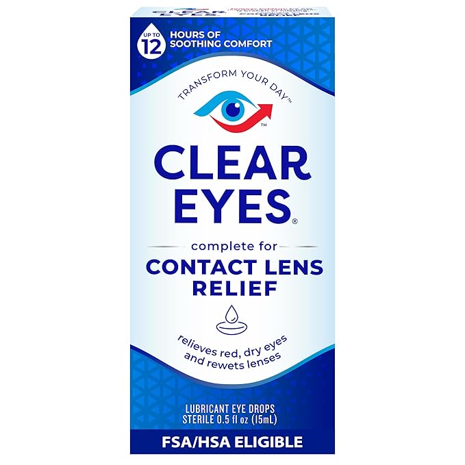 Clear Eyes Eye Drops 15ml